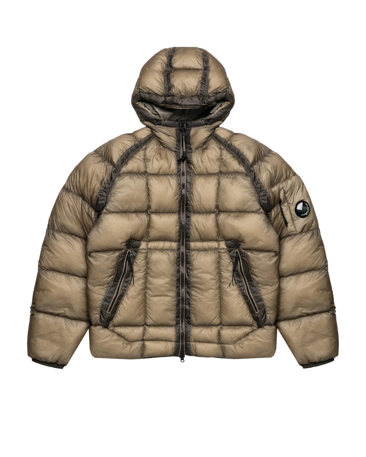 C.P. Company D.D. Shell Hooded Down Jacket | 19CMOW702A110416A-356